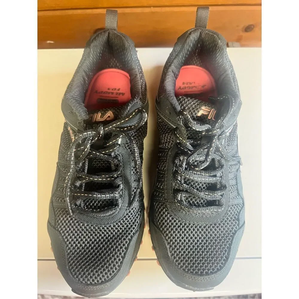 FILA 5jm00120-082 Women's Gray Memory Uncharted 2 Trail / Running Shoes Sz 8.5